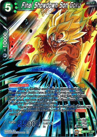 Final Showdown Son Goku (TB3-035) [Clash of Fates]