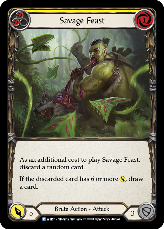 Savage Feast (Yellow) [U-WTR015] Unlimited Normal