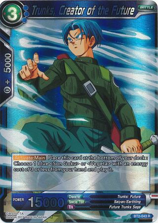 Trunks, Creator of the Future (BT2-043) [Union Force]