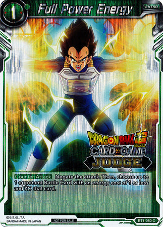 Full Power Energy (BT1-080) [Judge Promotion Cards]