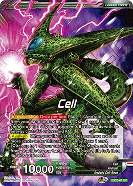 Cell // Cell, Return of the Ultimate Lifeform (EX20-01) [Ultimate Deck 2022]