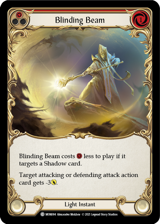 Blinding Beam (Red) [MON084] 1st Edition Normal