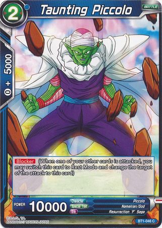 Taunting Piccolo (BT1-046) [Galactic Battle]