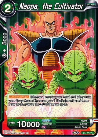 Nappa, the Cultivator (BT7-067) [Assault of the Saiyans]
