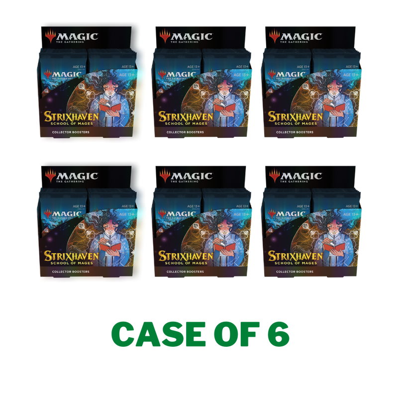 Magic: The Gathering - Strixhaven Collector Booster Box Case (6 boxes)